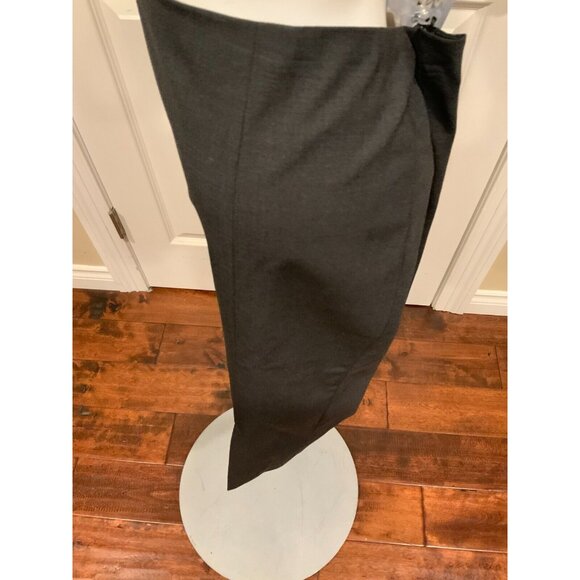 Escada Charcoal Gray Wool Pencil Skirt, Size 6 (US) 38 (EU) - Picture 4 of 7